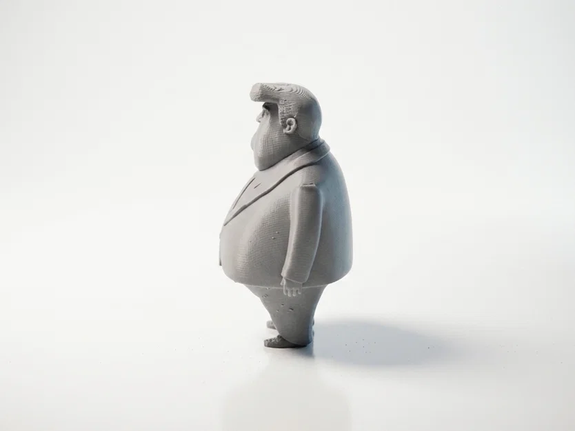 Tượng Donald Trump (Celebrity) 3D Printable - File STL để in 3D - Image 3