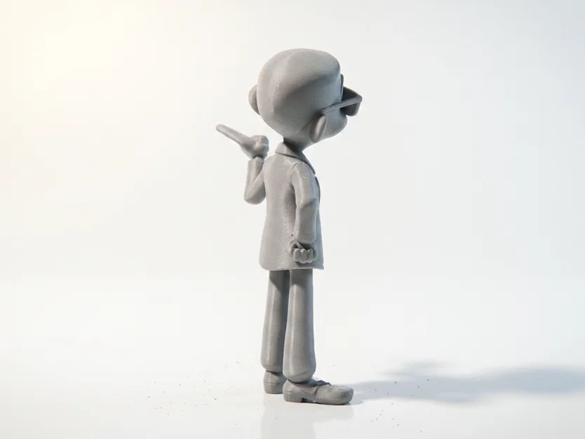 Tượng Mr Bean Ngầu – Mô Hình Celebrity 3D Có Thể In - Image 4