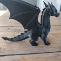 Steel Dragon (Rồng Thép) – mẫu Low-Poly góc cạnh, cánh rộng chắc chắn - Thumbnail 3