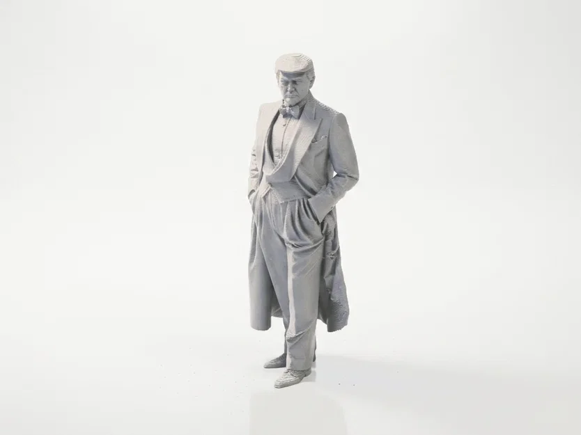 Mô hình in 3D Donald Trump mặc suit trang trọng (Figurine Celebrity STL) - Image 1