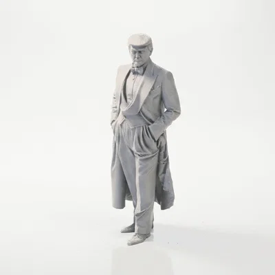 Mô hình in 3D Donald Trump mặc suit trang trọng (Figurine Celebrity STL)