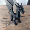 Steel Dragon (Rồng Thép) – mẫu Low-Poly góc cạnh, cánh rộng chắc chắn - Thumbnail 5