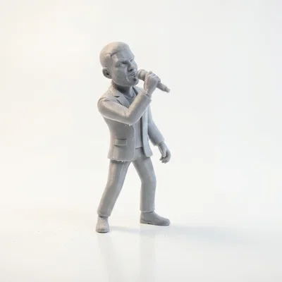 Mô hình STL tượng Drake 3D printable (Celebrity Musician Figurine)