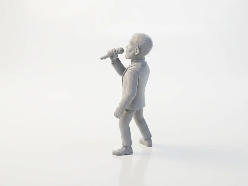 Mô hình STL tượng Drake 3D printable (Celebrity Musician Figurine) - Image 2