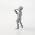 Mô hình STL tượng Drake 3D printable (Celebrity Musician Figurine) - Thumbnail 2