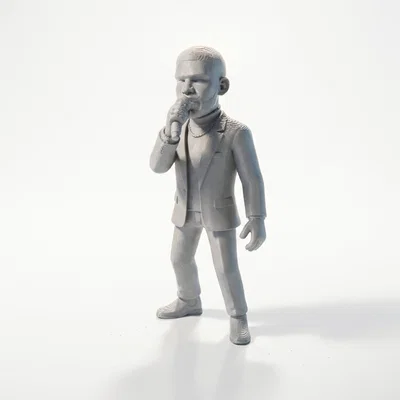 Mô hình STL tượng Drake 3D printable (Celebrity Musician Figurine)