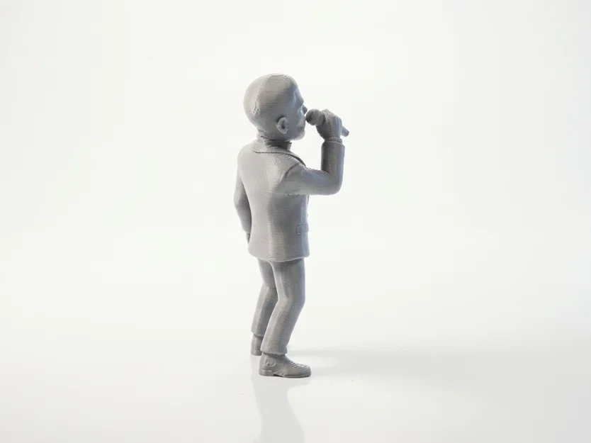 Mô hình STL tượng Drake 3D printable (Celebrity Musician Figurine) - Image 4