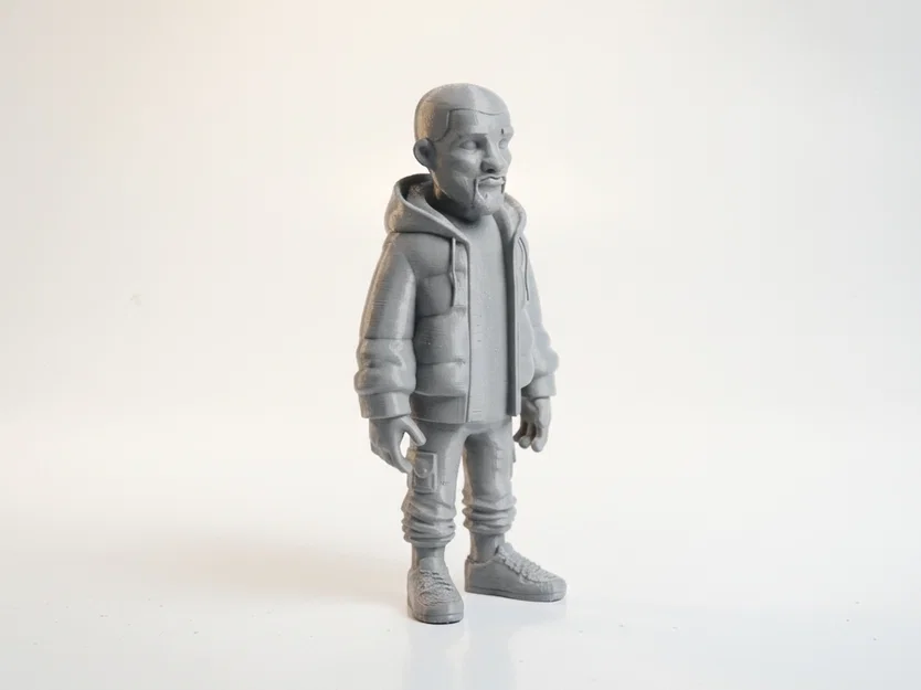 Tượng Drake (Celebrity Musician) – Mẫu 3D Printable STL - Image 4