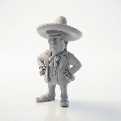 El Trumpo Figurine Celebrity 3D Printable – Tượng Figurine STL In 3D Siêu Chi Tiết