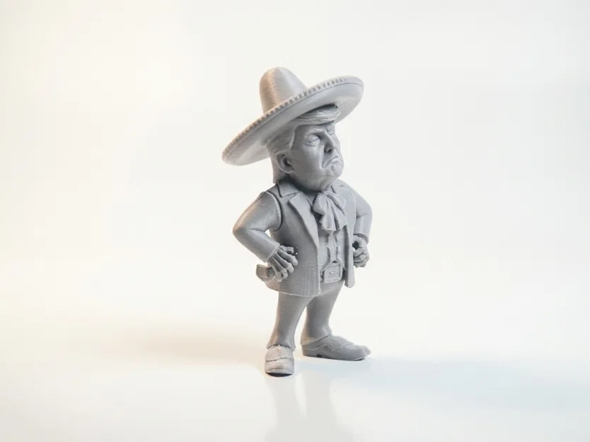 El Trumpo Figurine Celebrity 3D Printable – Tượng Figurine STL In 3D Siêu Chi Tiết - Image 3