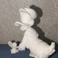 Mô hình 3D chú vịt Donald Duck chơi Golf trang trí siêu đáng yêu - Thumbnail 2