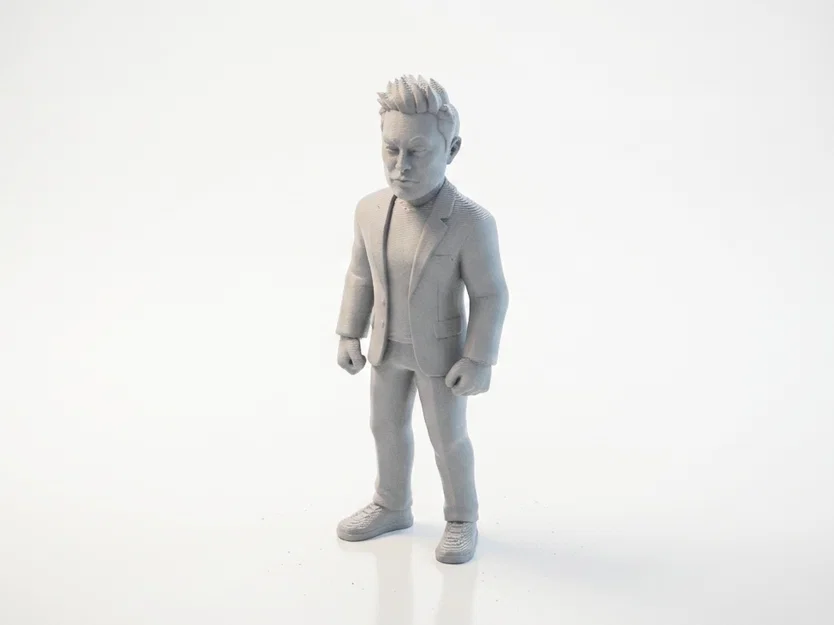 Tượng Elon Musk 3D Printable (Celebrity) - File STL In 3D - Image 1
