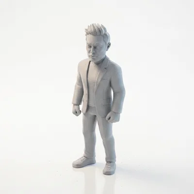 Tượng Elon Musk 3D Printable (Celebrity) - File STL In 3D