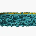 Wingspan Twigs Nest — Khay xúc xắc hình sân vận động kiểu tổ chim - Thumbnail 3