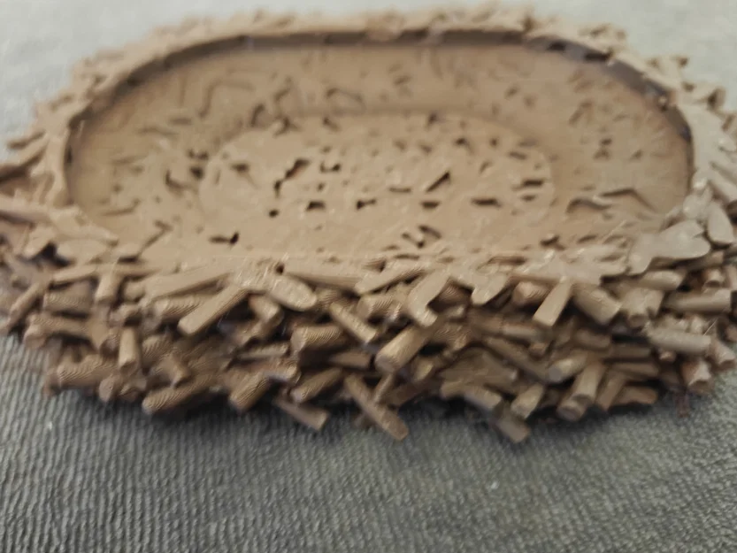 Wingspan Twigs Nest — Khay xúc xắc hình sân vận động kiểu tổ chim - Image 4