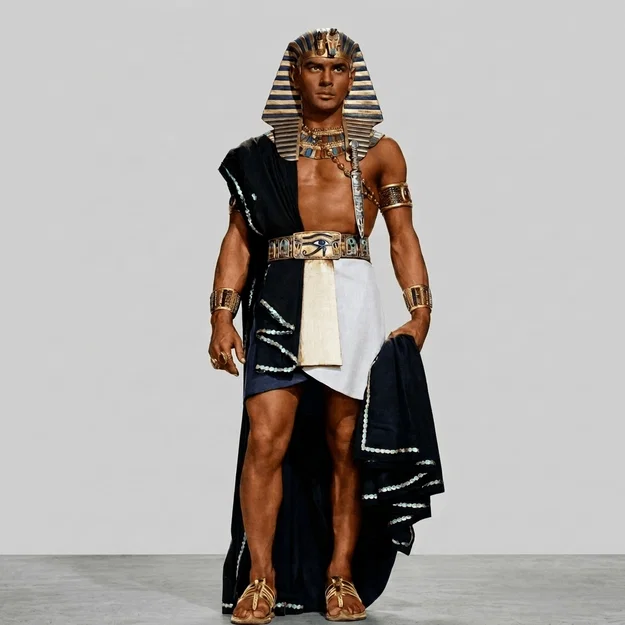 Mô hình 3D Ramses II (Yul Brynner) trong phim The Ten Commandments - Image 1