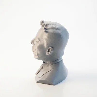 Tượng Bust Chân Dung Elon Musk (Celebrity Portrait) 3D Printable STL
