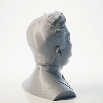 Tượng Bust Chân Dung Elon Musk (Celebrity Portrait) 3D Printable STL