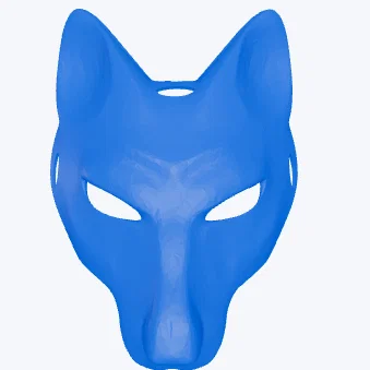 Mẫu mặt nạ sói (Wolf Mask) cho Cosplay, Fursuit in 3D