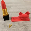 Giá đỡ danh thiếp thỏi son độc đáo cho salon làm đẹp - Thumbnail 4