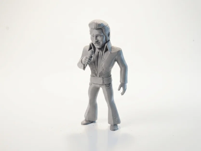Tượng Bán Thân Elvis Presley (Celebrity Figurine) 3D Printable - Image 1