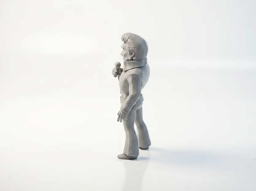 Tượng Bán Thân Elvis Presley (Celebrity Figurine) 3D Printable - Image 2