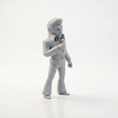 Tượng Bán Thân Elvis Presley (Celebrity Figurine) 3D Printable