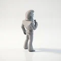 Tượng Bán Thân Elvis Presley (Celebrity Figurine) 3D Printable - Thumbnail 4