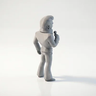Tượng Bán Thân Elvis Presley (Celebrity Figurine) 3D Printable