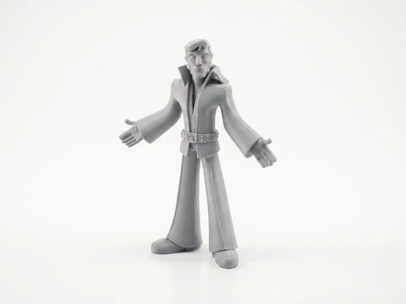 Tượng Bust Elvis Presley 3D Printable (Celebrity Figurine) – File STL - Image 1