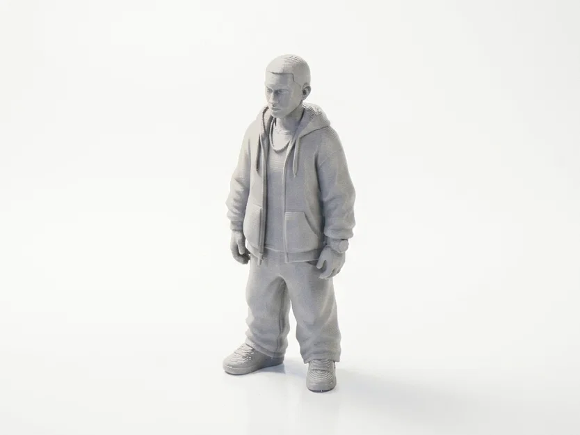 Tượng Eminem – Mô Hình STL 3D Printable Nghệ Sĩ Nổi Tiếng (Celebrity Musician) - Image 1