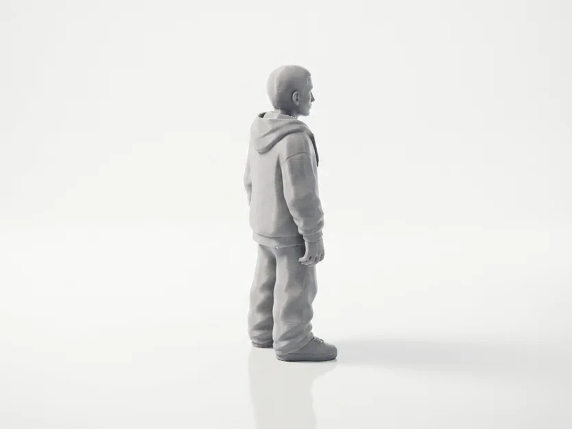Tượng Eminem – Mô Hình STL 3D Printable Nghệ Sĩ Nổi Tiếng (Celebrity Musician) - Image 3