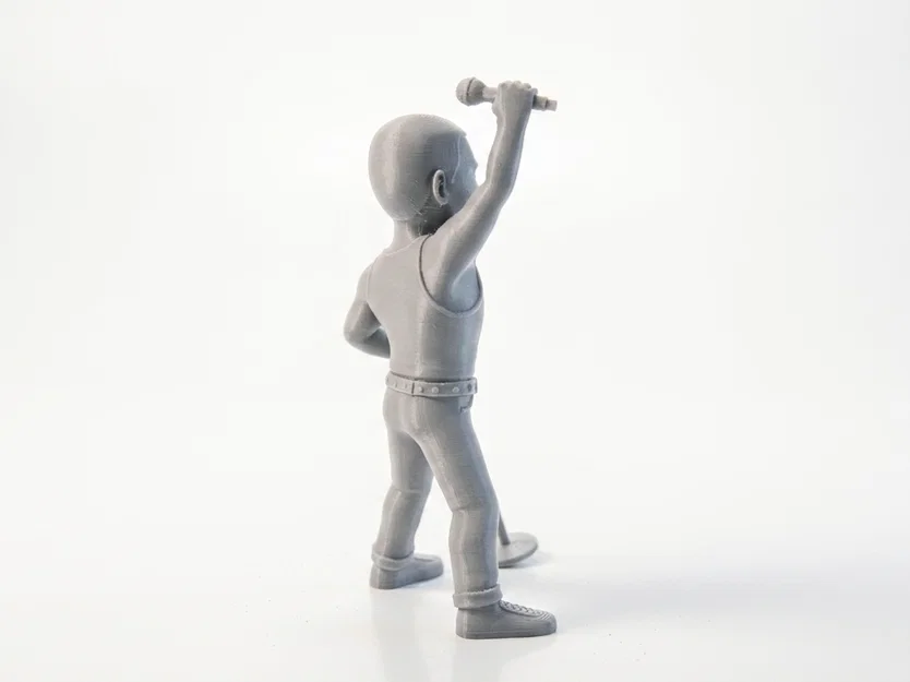 Tượng Freddie Mercury (Musician) 3D Printable - STL để in 3D - Image 2