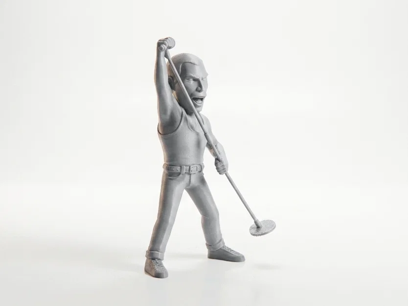 Tượng Freddie Mercury (Musician) 3D Printable - STL để in 3D - Image 3