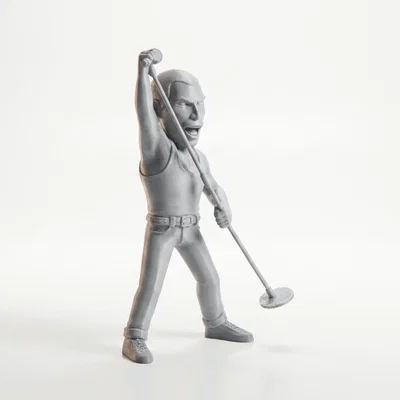 Tượng Freddie Mercury (Musician) 3D Printable - STL để in 3D