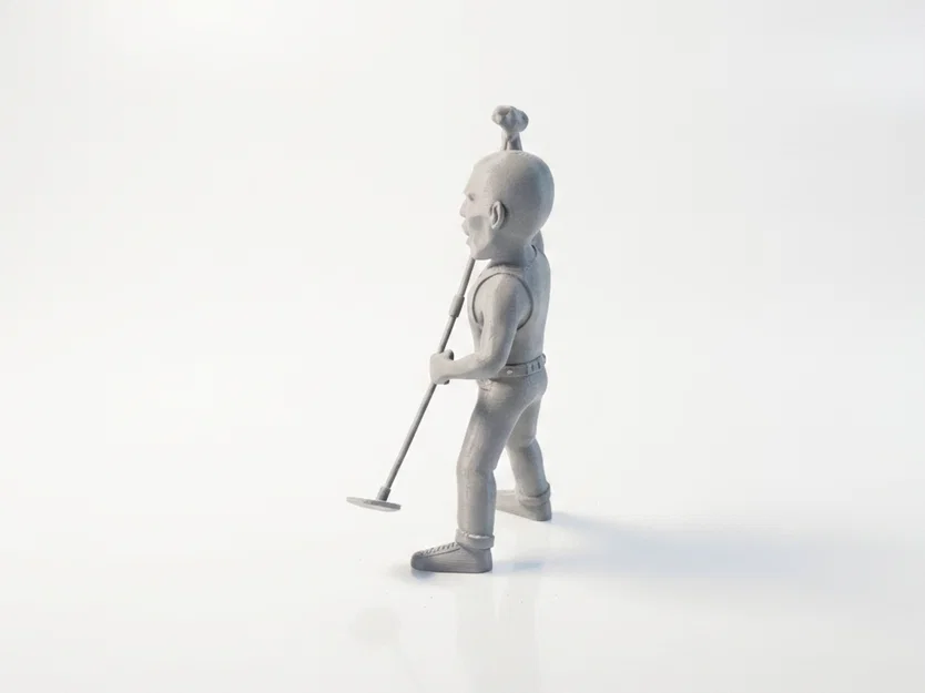 Tượng Freddie Mercury (Musician) 3D Printable - STL để in 3D - Image 4