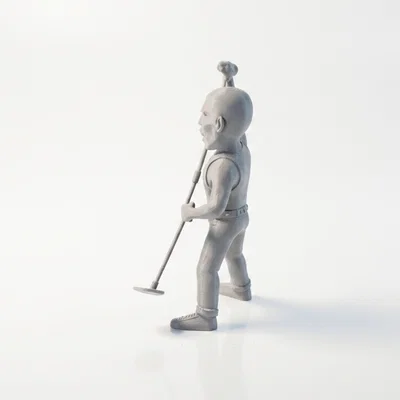 Tượng Freddie Mercury (Musician) 3D Printable - STL để in 3D