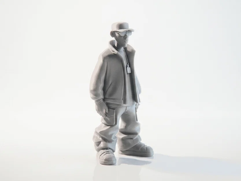 Tượng Jay Z – Mô Hình Celebrity Musician 3D Printable - Image 1