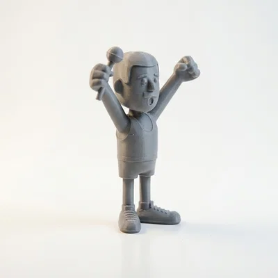 Tượng Freddie Mercury – Mô hình STL 3D Printable Celebrity