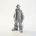 Tượng Jay Z – Mô Hình Celebrity Musician 3D Printable - Thumbnail 3