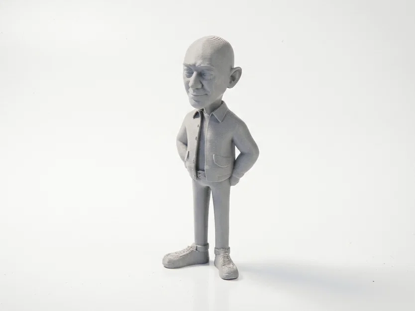 Tượng Jeff Bezos Celebrity 3D Printable (STL) để In 3D - Image 1
