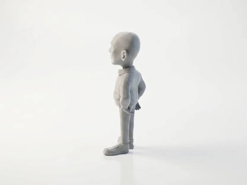 Tượng Jeff Bezos Celebrity 3D Printable (STL) để In 3D - Image 4