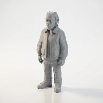 Tượng Kendrick Lamar – Figurine Celebrity 3D Printable (STL)