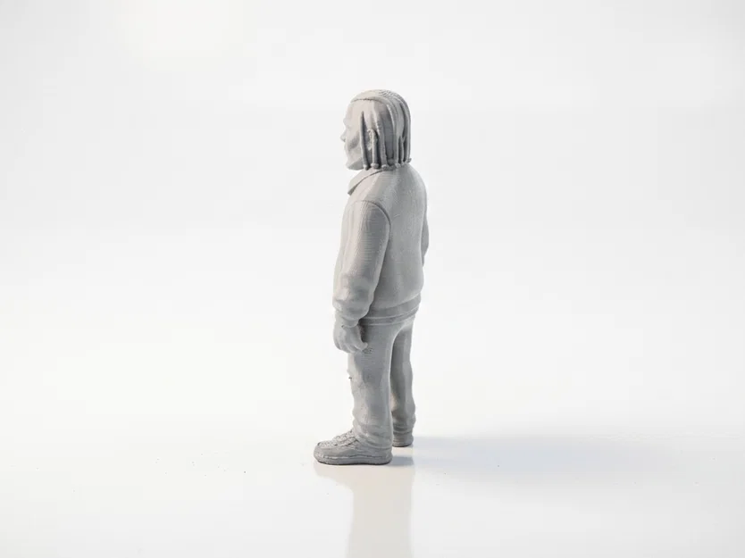 Tượng Kendrick Lamar – Figurine Celebrity 3D Printable (STL) - Image 3