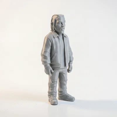 Tượng Kendrick Lamar – Figurine Celebrity 3D Printable (STL)