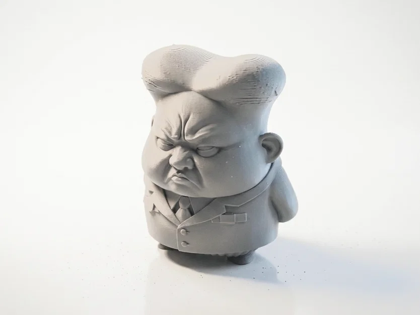 Tượng Kim Jong Un (Celebrity) 3D Printable - File STL - Image 1