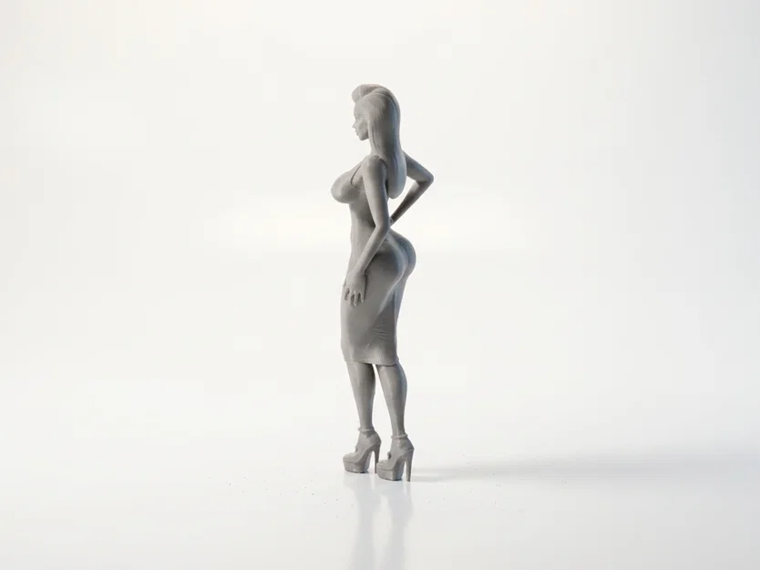 Mô hình in 3D tượng Celebrity (STL) – Celebrity Figurine 3D Printable Model - Image 3