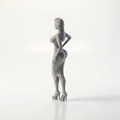 Mô hình in 3D tượng Celebrity (STL) – Celebrity Figurine 3D Printable Model