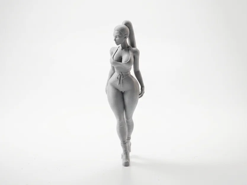 Tượng Nữ Celebrity In 3D (STL) – Celebrity Female Figurine 3D Printable - Image 1