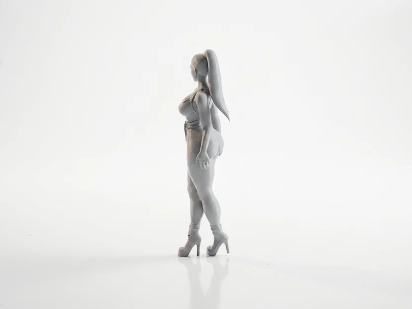 Tượng Nữ Celebrity In 3D (STL) – Celebrity Female Figurine 3D Printable - Image 2